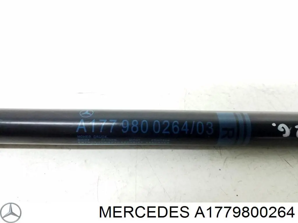 Амортизатор двері задньої Mercedes A1779800264 ціна, від 10.24 USD