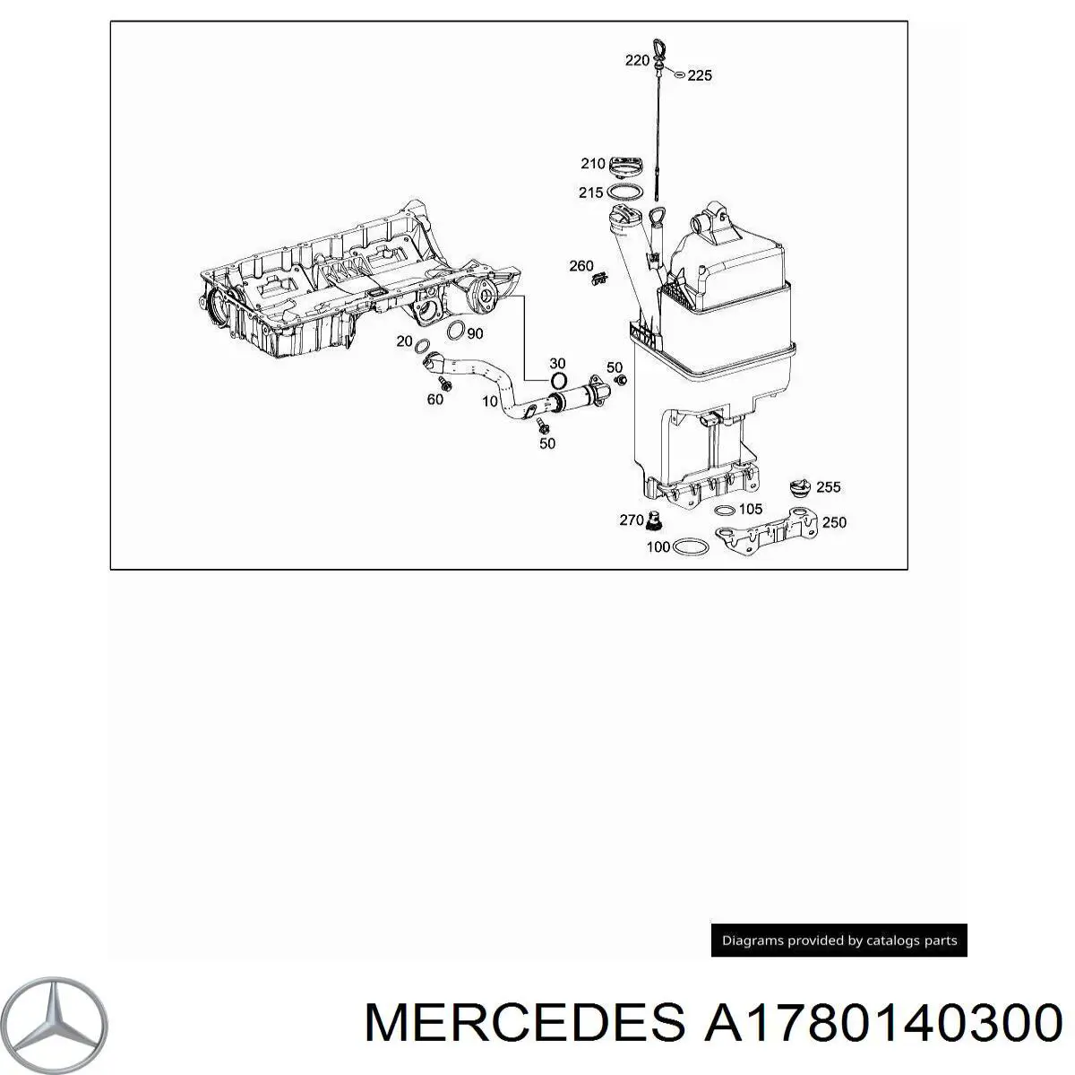  Mercedes A1780140300 ціна, від 11.66 USD