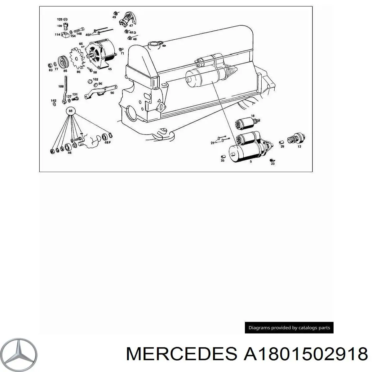  A1801502918 Mercedes