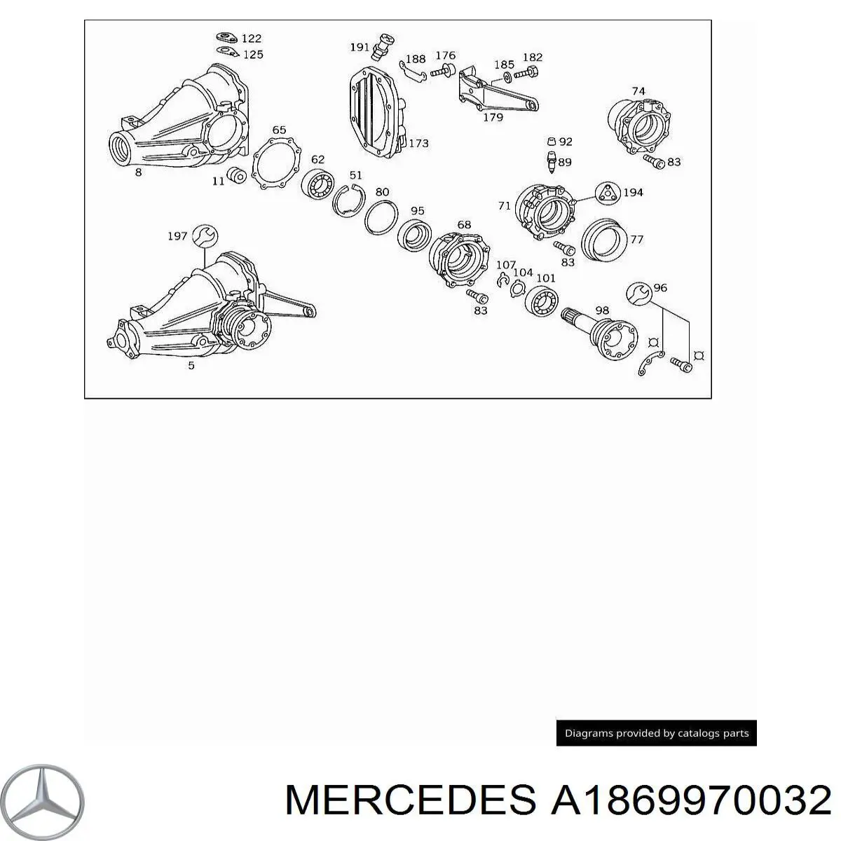  Mercedes A1869970032