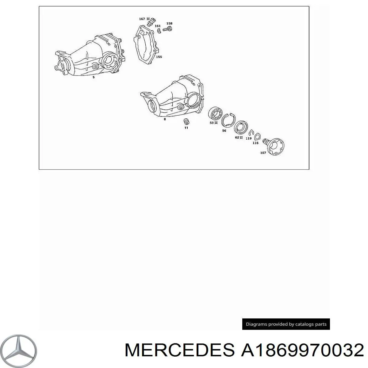 A1869970032 Mercedes 