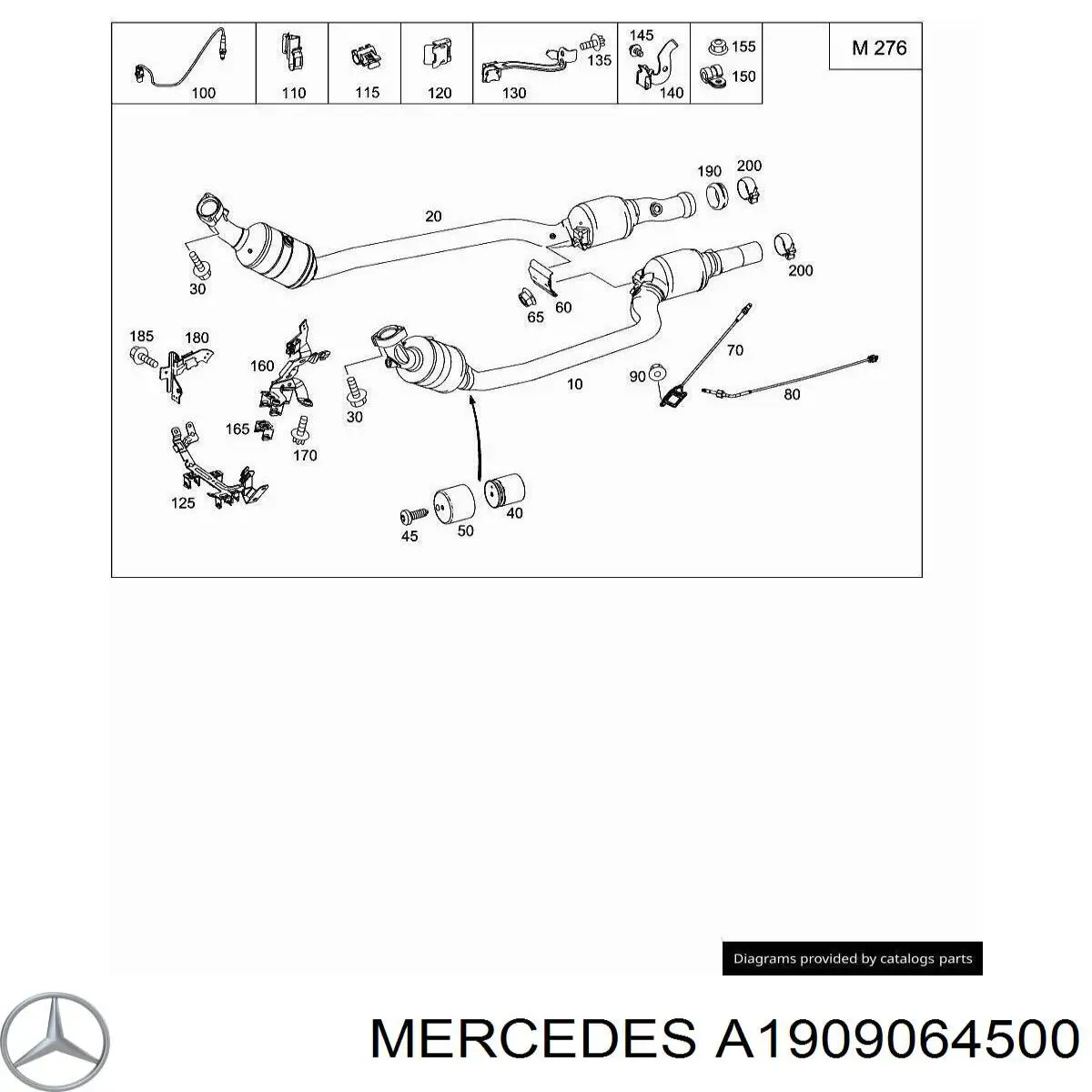 A1909064500 Mercedes 
