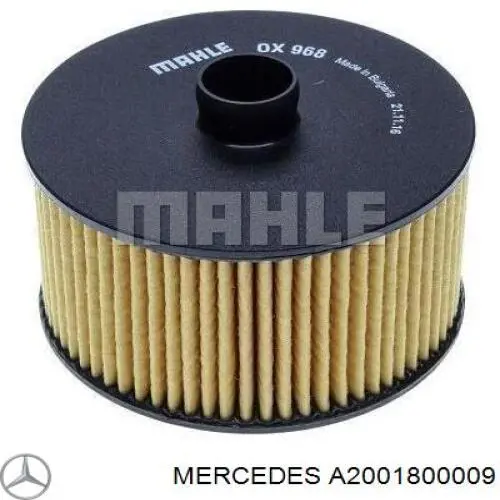 Купити A2001800009 Mercedes Фільтр очищення масла відцентровий