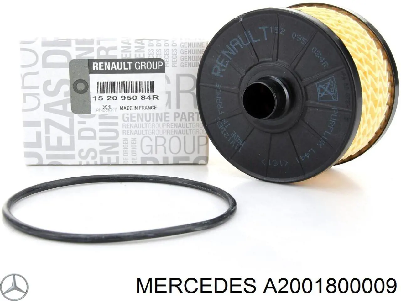 Фільтр масляний Mercedes A2001800009