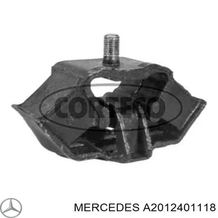 Подушка трансмісії (опора коробки передач) A2012401118 Mercedes