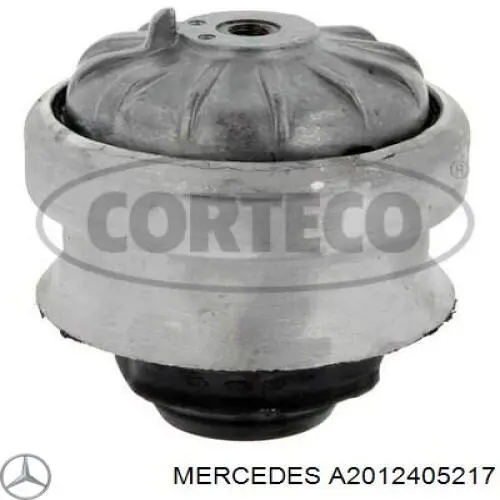 A2012405217 Mercedes подушка (опора двигуна, передня)