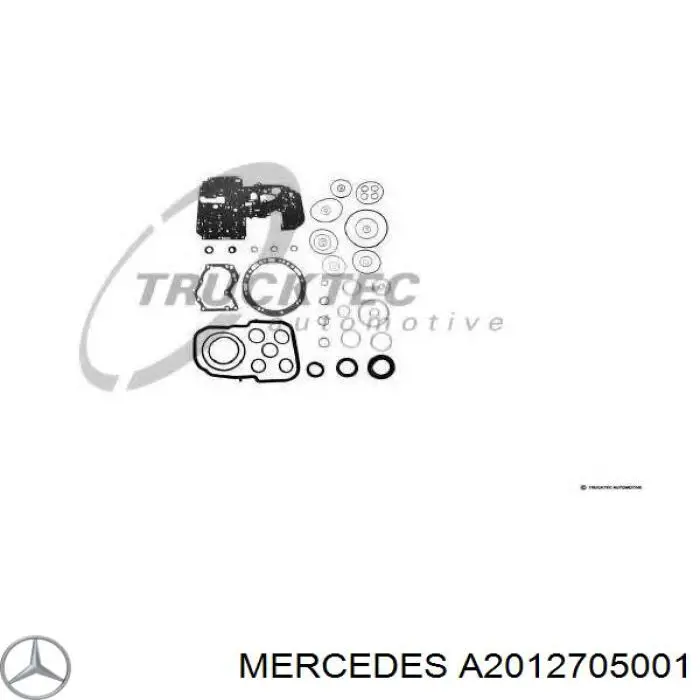 Ремкомплект АКПП Mercedes A2012705001 ціна, від 93.00 USD