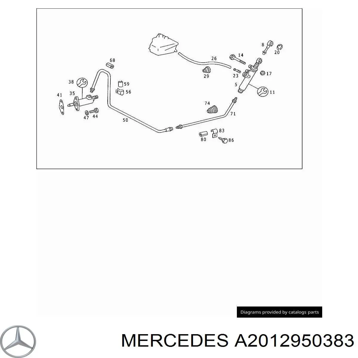 A2012950383 Mercedes 