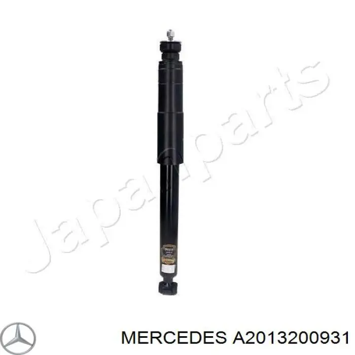 Купити A2013200931 Mercedes Стійка амортизатора задня