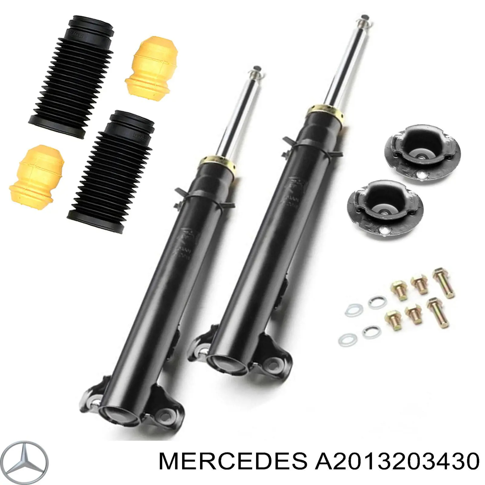 Купити A2013203430 Mercedes Амортизатор передньої підвіски