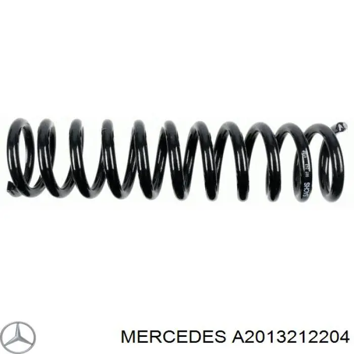 Пружина передня Mercedes A2013212204 ціна, від 7.47 USD