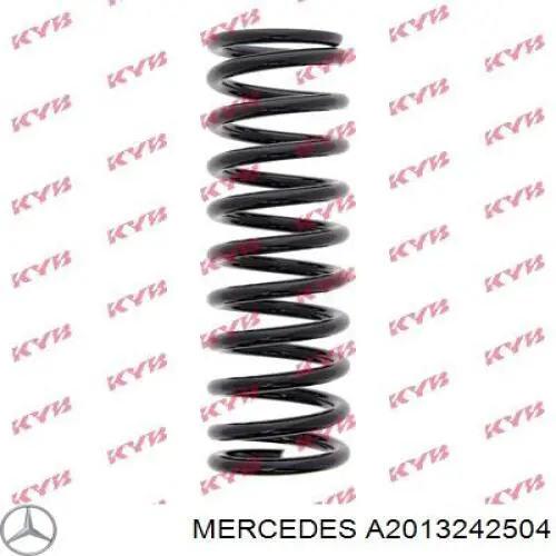 A2013242504 Mercedes Пружина підвіски задня
