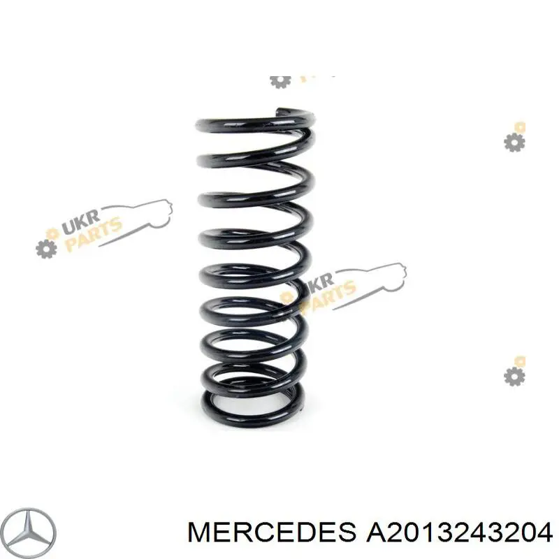 Пружина задня Mercedes A2013243204 ціна, від 26.38 USD