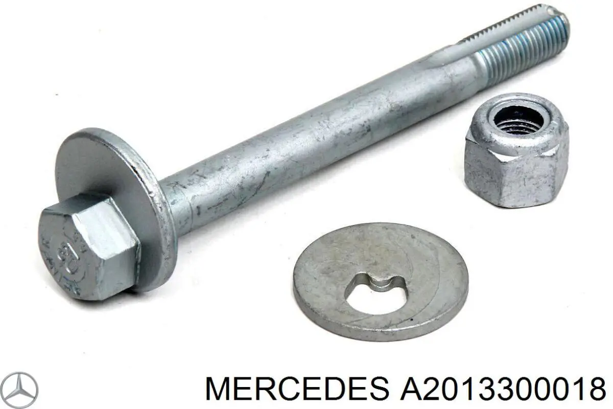 Болт переднього важеля, повний комплект Mercedes A2013300018 ціна, від 8.18 USD