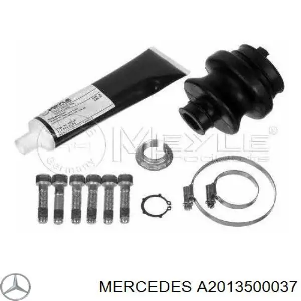 Пильник зовнішньої гранати, задньої півосі Mercedes A2013500037 ціна, від 5.82 USD