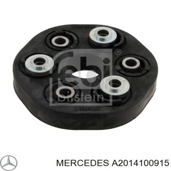 A2014100915 Mercedes муфта кардана еластична, передня