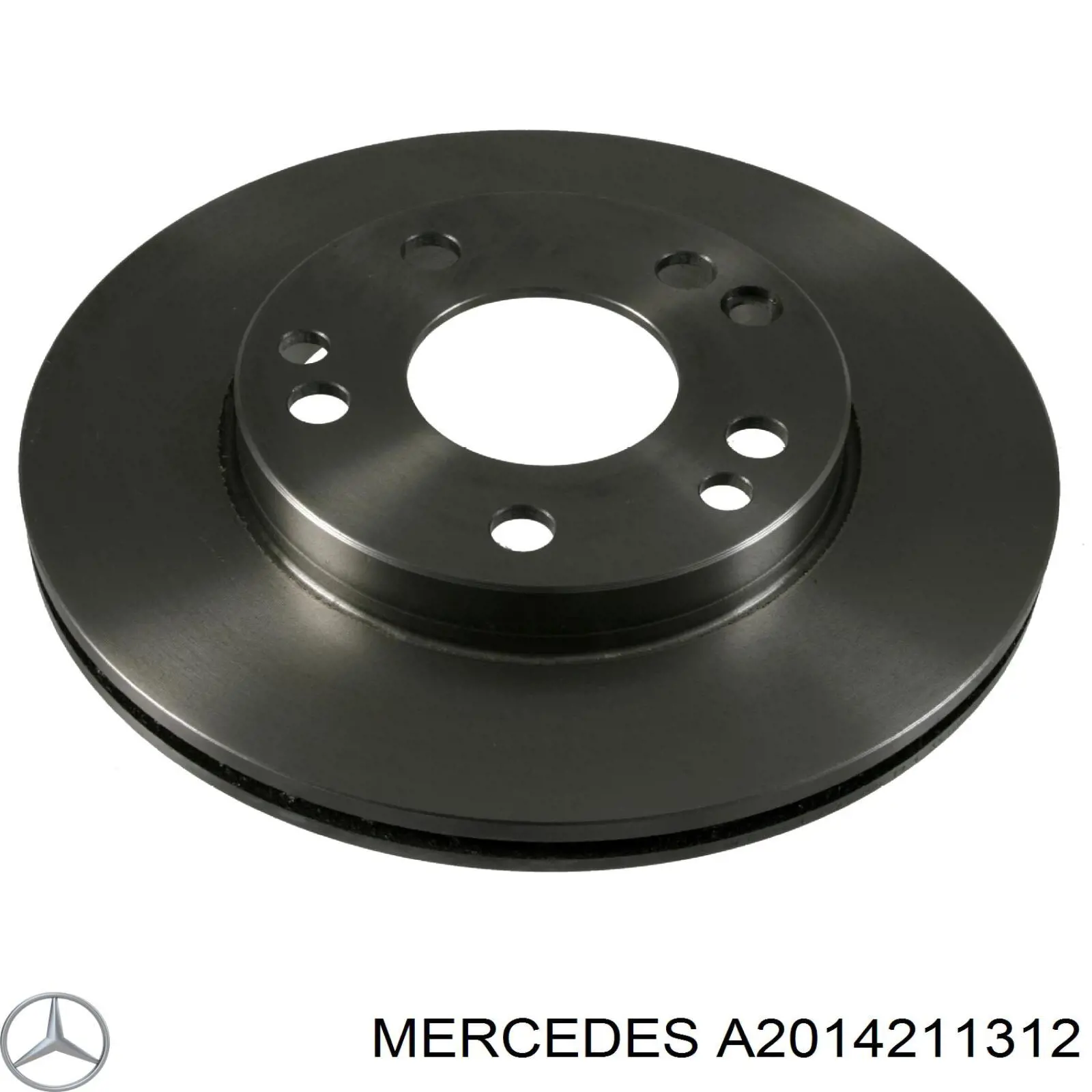 A2014211312 Mercedes Гальмо дискове переднє