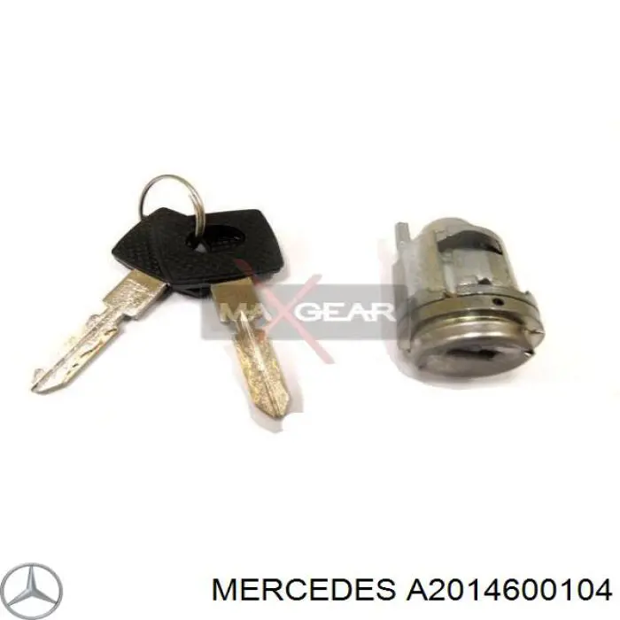 Личинка замка запалювання Mercedes A2014600104