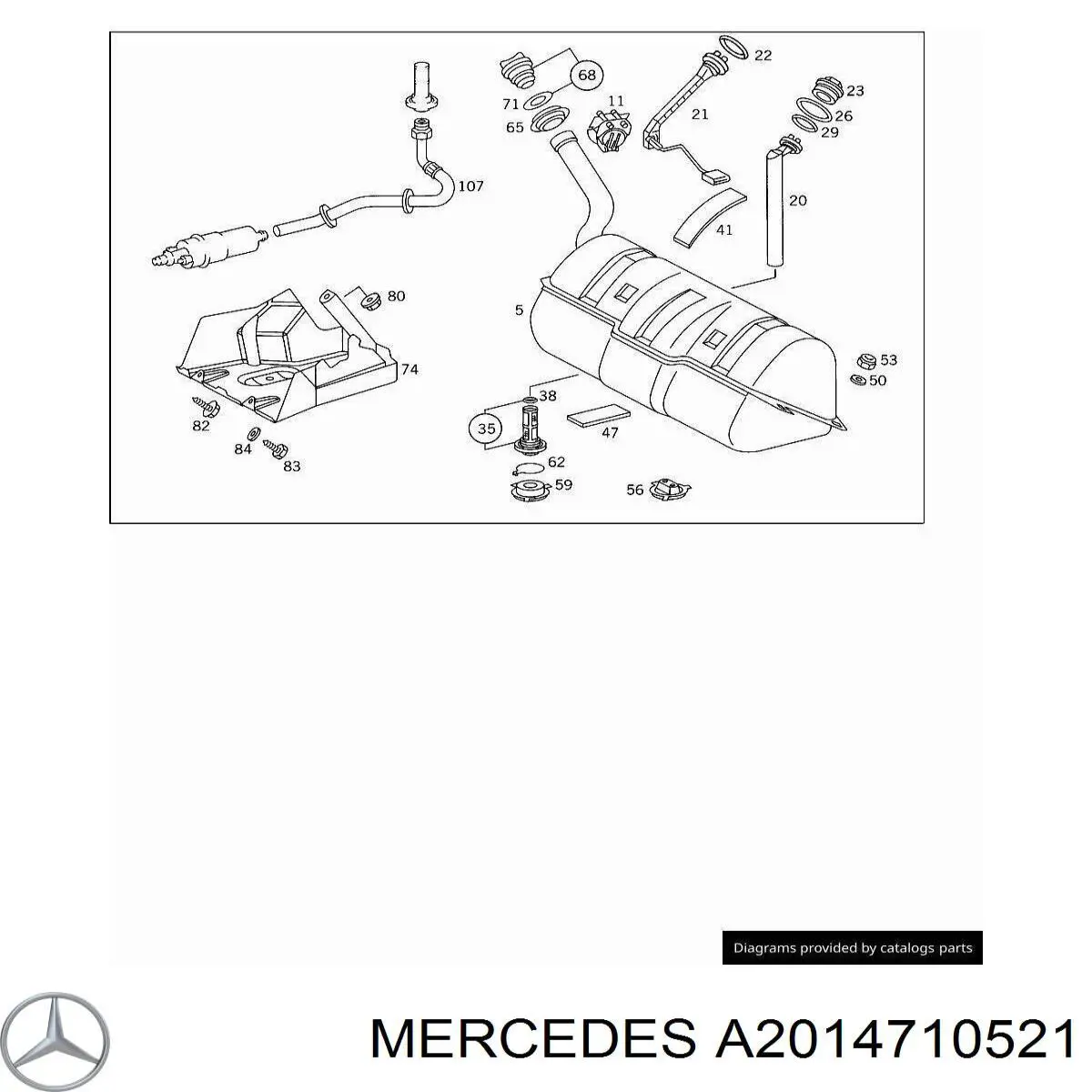 A2014710521 Mercedes 