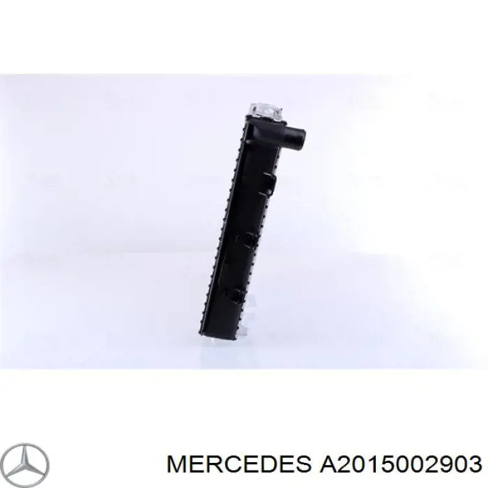 A2015002903 Mercedes Радіатор охолодження двигуна
