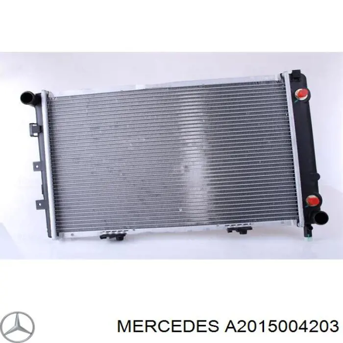 Радіатор A2015004203 Mercedes