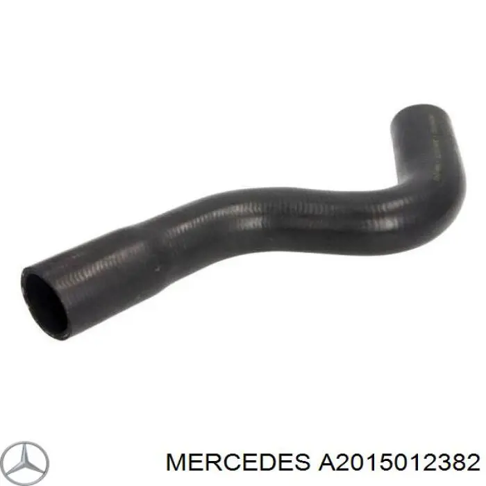 A2015012382 Mercedes шланг/патрубок радіатора охолодження, верхній