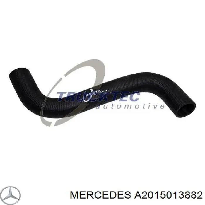 A2015013882 Mercedes шланг/патрубок радіатора охолодження, верхній