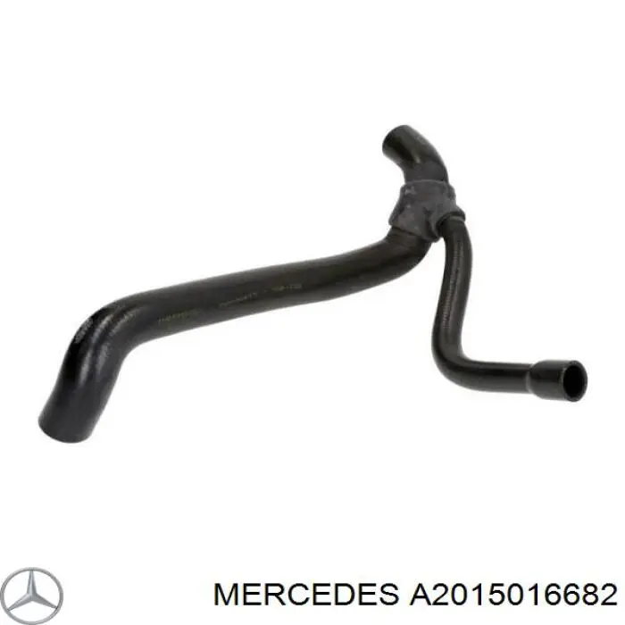 Шланг/патрубок радіатора охолодження, нижній Mercedes A2015016682 ціна, від 26.64 USD