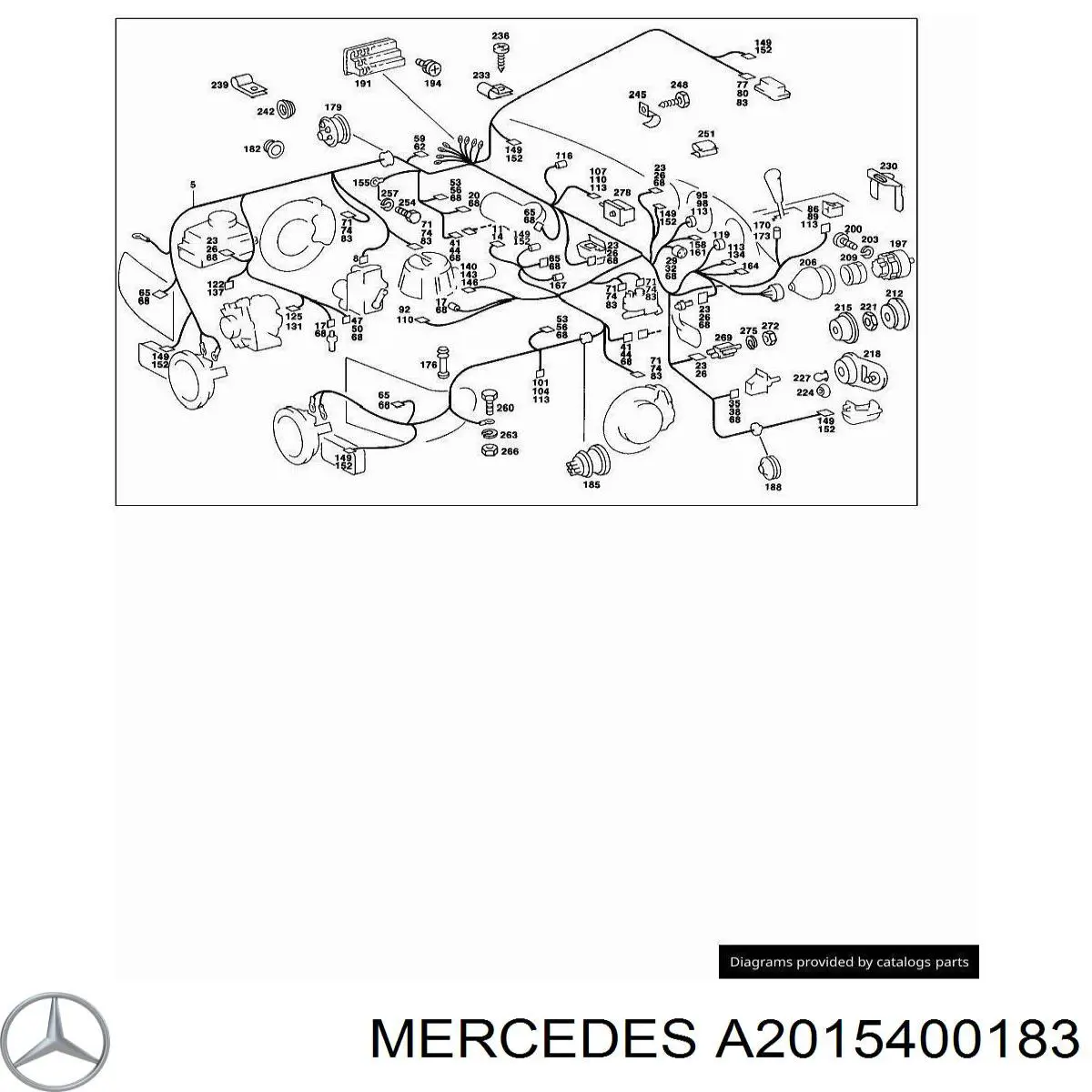  Mercedes A2015400183 ціна, від 3.37 USD