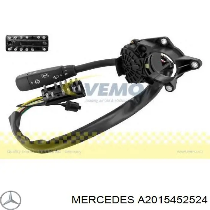 Купити A2015452524 Mercedes Перемикач підрульовий, лівий