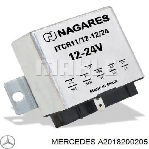 Купити A2018200205 Mercedes 
