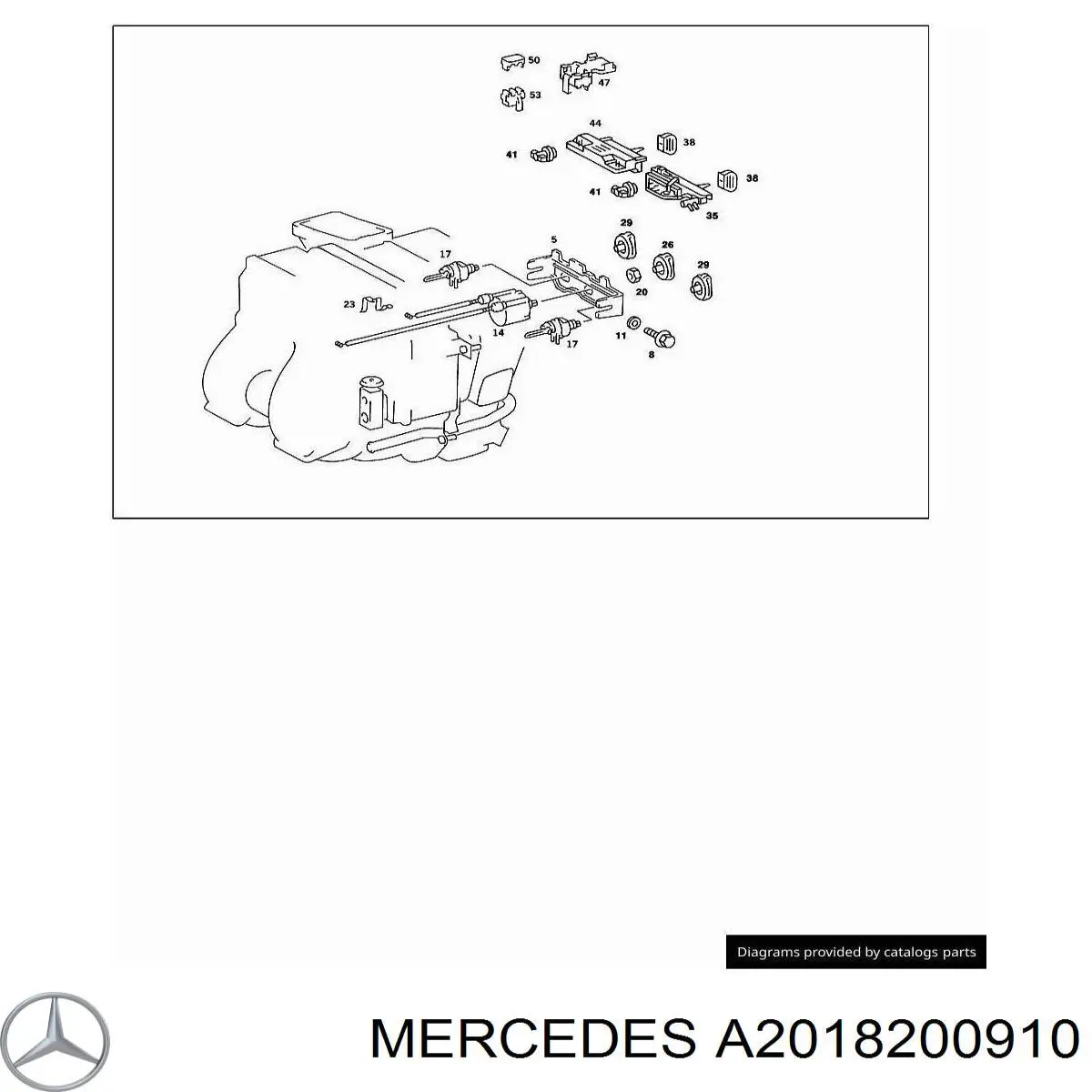 A2018200910 Mercedes 