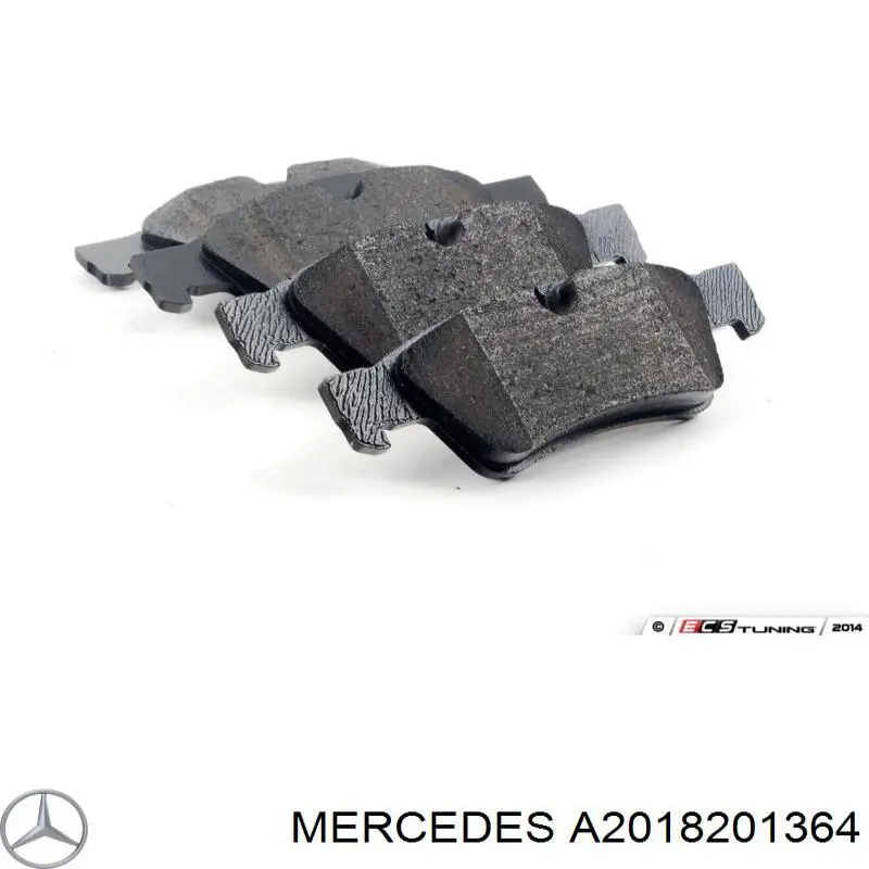 A2018201364 Mercedes Задня ліва фара