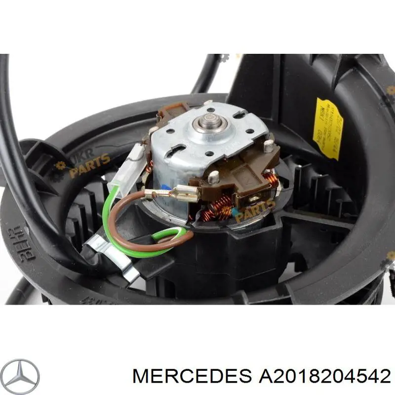 Двигун вентилятора пічки (обігрівача салону) Mercedes A2018204542 ціна, від 51.15 USD