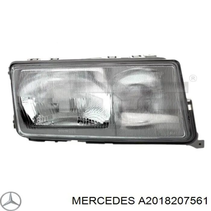 A2018207561 Mercedes Фара дальнього світла в зборі