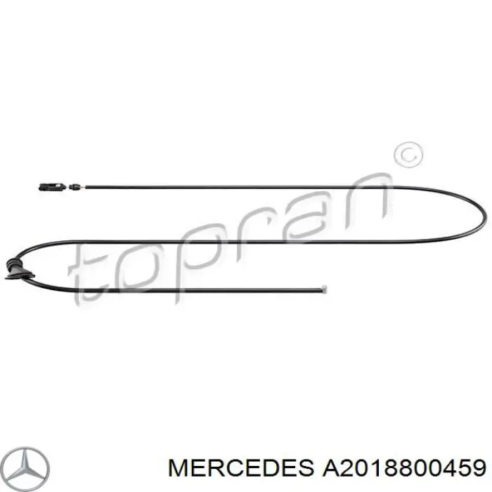 Трос відкриття капота Autotechteile 1008867 ціна, від 11.01 USD