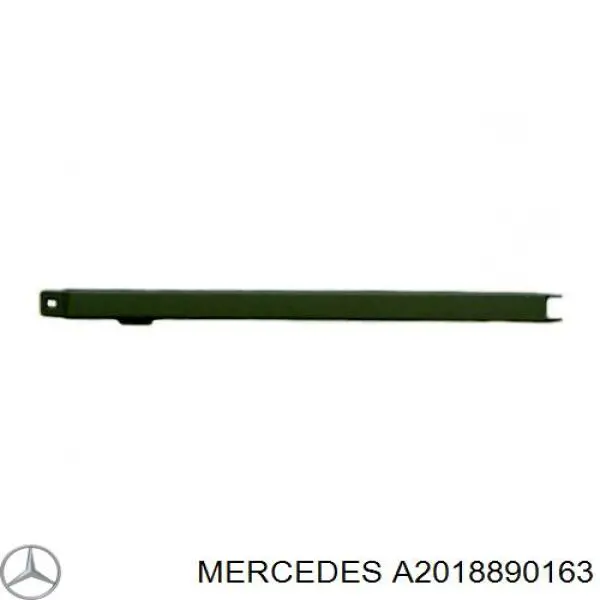 Вія (накладка) лівої фари Mercedes A2018890163 ціна, від 12.42 USD