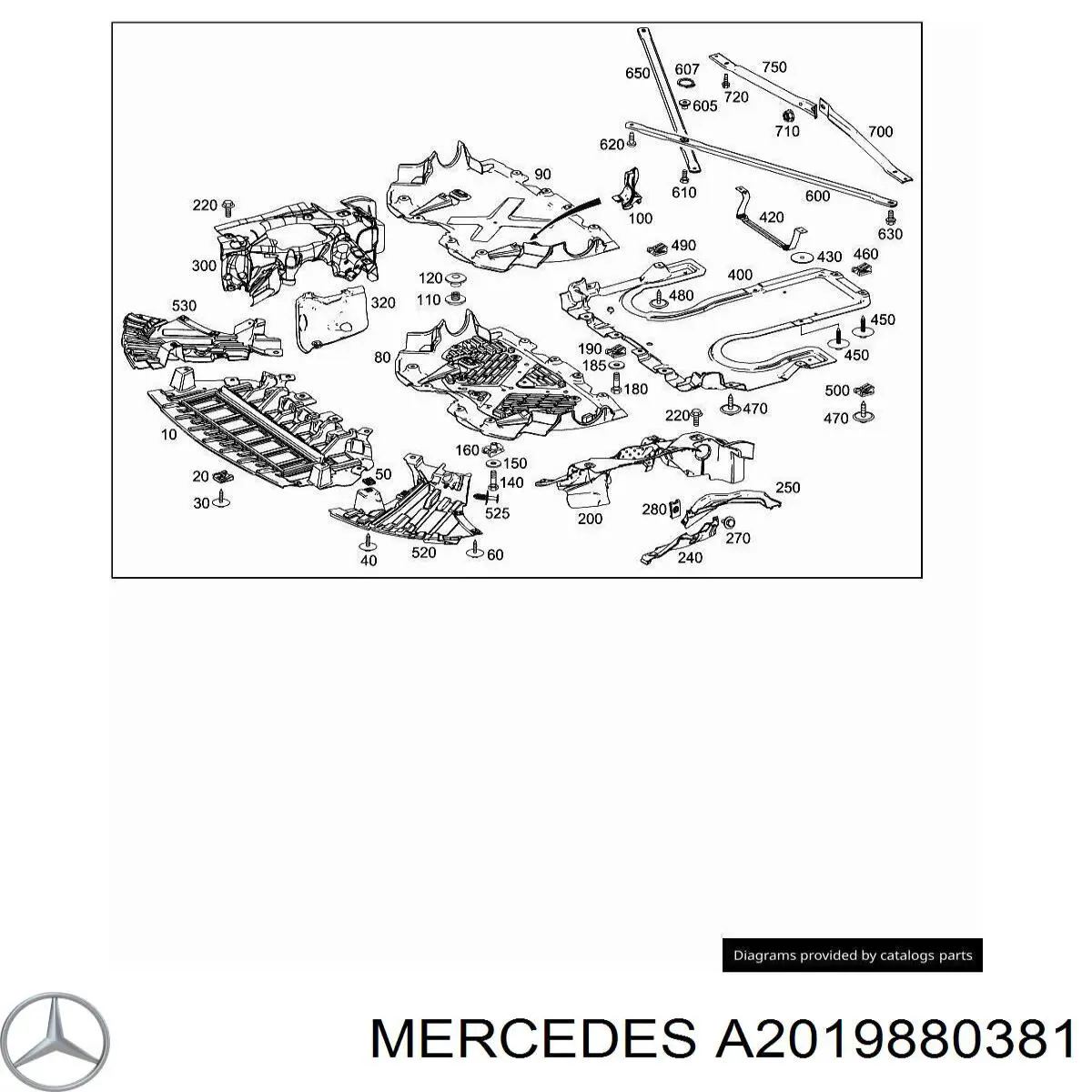 A2019880381 Mercedes 