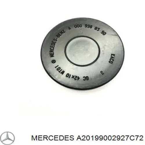 Кліпса термоізоляції капота Mercedes A20199002927C72 ціна, від 0.81 USD