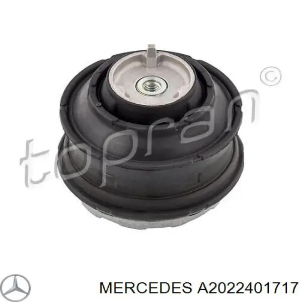 Купити A2022401717 Mercedes Подушка (опора) двигуна, права