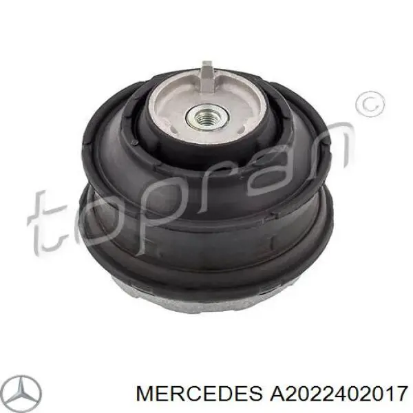Подушка (опора) двигуна лів./прав. Mercedes A2022402017 ціна, від 28.22 USD
