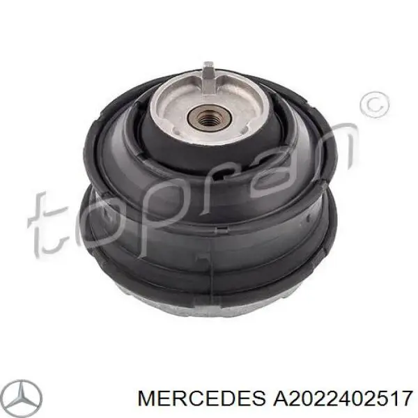 Ліва подушка двигуна Mercedes A2022402517 ціна, від 43.08 USD