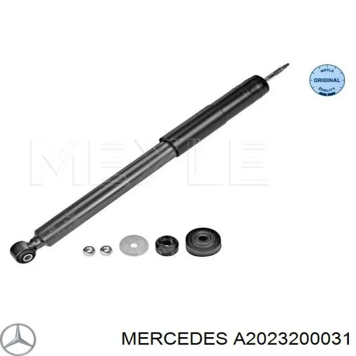 A2023200031 Mercedes амортизатор задній