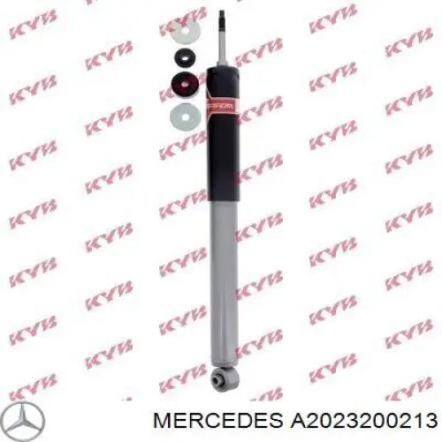 Купити A2023200413 Mercedes Стійка амортизатора задня