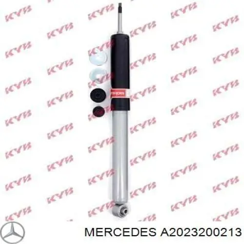 Купити A2023200213 Mercedes Стійка амортизатора задня