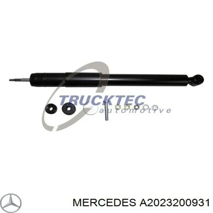 A2023200931 Mercedes амортизатор задній