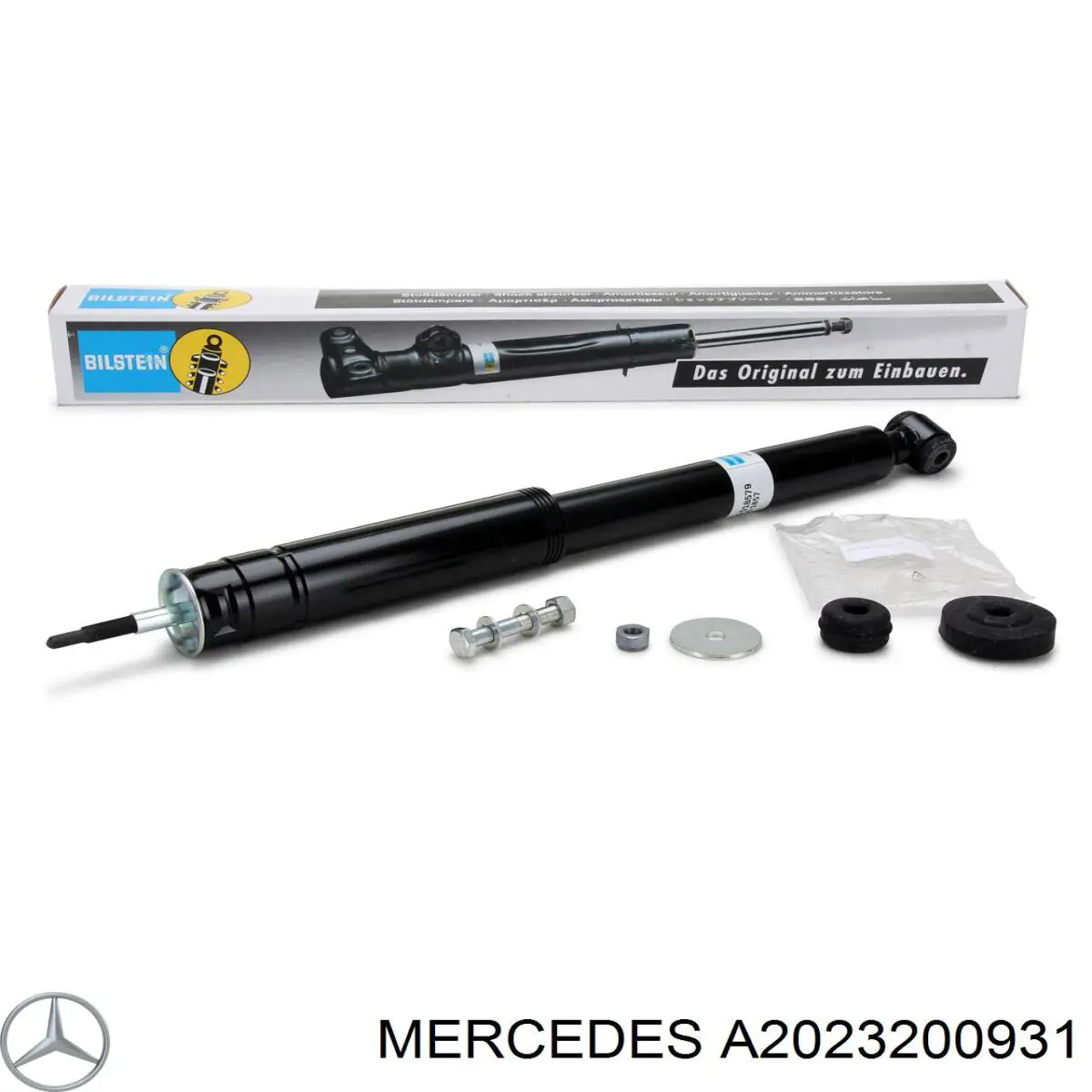 Амортизатор задній Mercedes A2023200931 ціна, від 30.87 USD