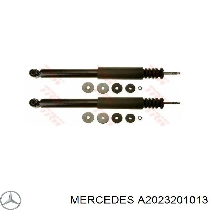 Купити A2023201013 Mercedes Стійка амортизатора задня