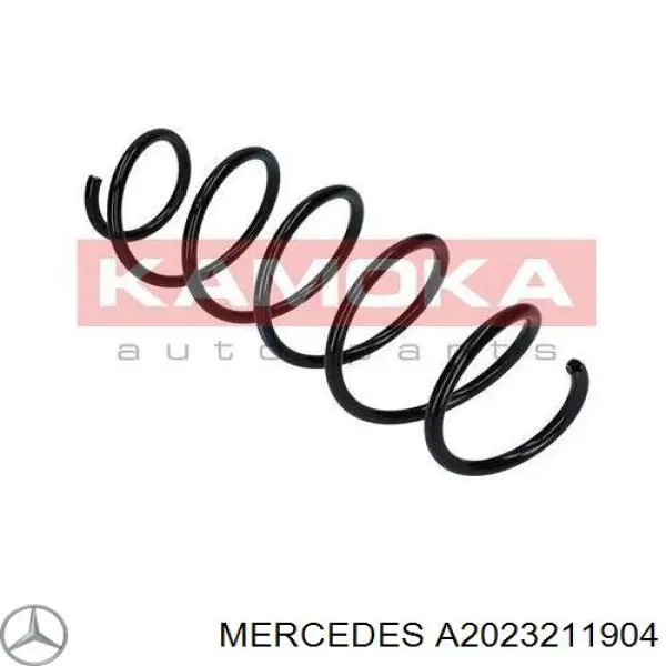 Пружина передня A2023211904 Mercedes