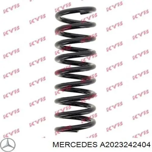 Пружина задня Mercedes A2023242404 ціна, від 29.97 USD